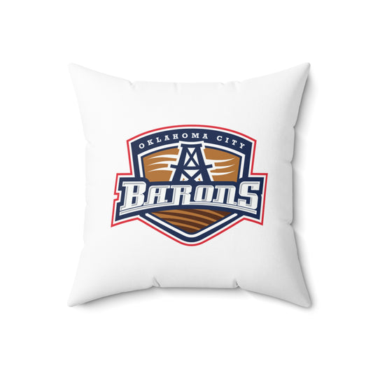 Oklahoma City Barons Throw Pillow