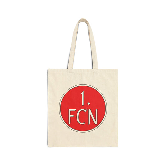 1 FC Nurnberg (70's logo) Cotton Canvas Tote Bag