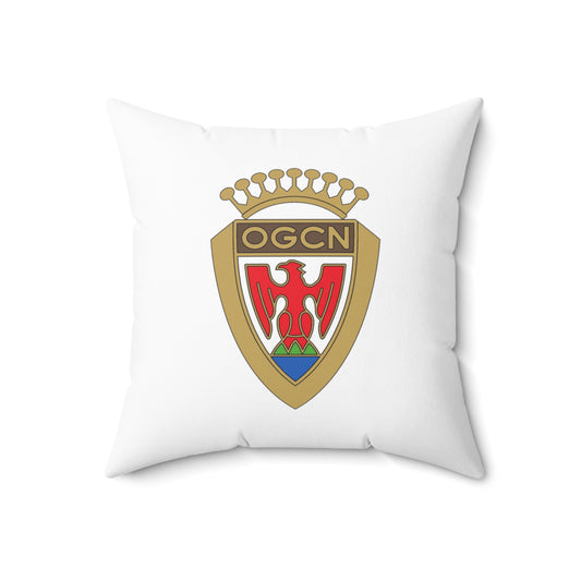 OGC Nice (70's logo) Throw Pillow