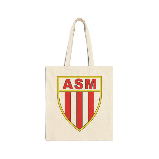 AS Monaco Monte-Carlo (old logo) Cotton Canvas Tote Bag