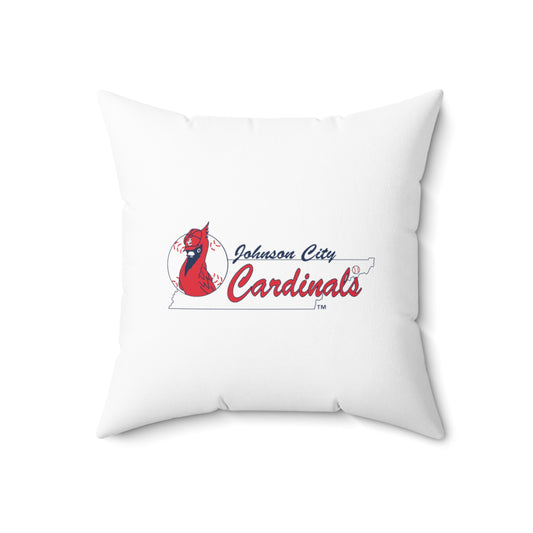Johnson City Cardinals Throw Pillow