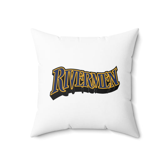 Peoria Rivermen Throw Pillow