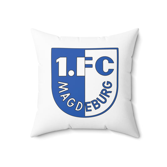 1 FC Magdeburg (1970's logo) Throw Pillow