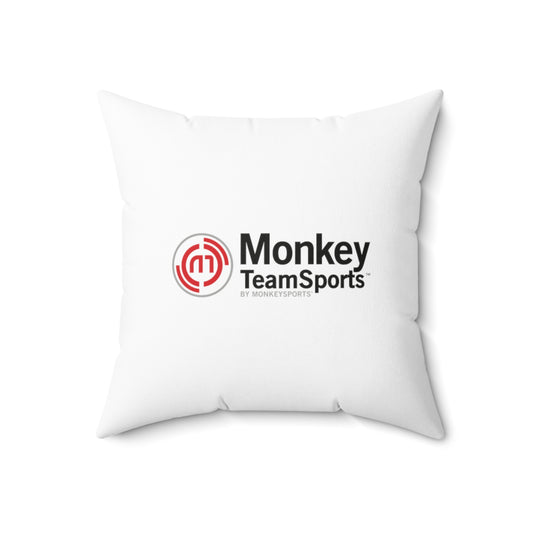 Monkey Team Sports Throw Pillow