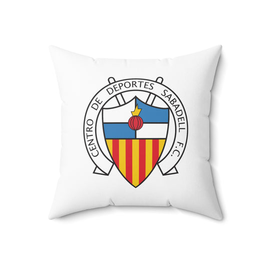 CD Sabadell FC (old logo) Throw Pillow