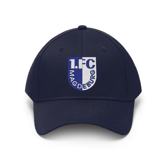 1 FC Magdeburg (1980's logo) Unisex Twill Hat