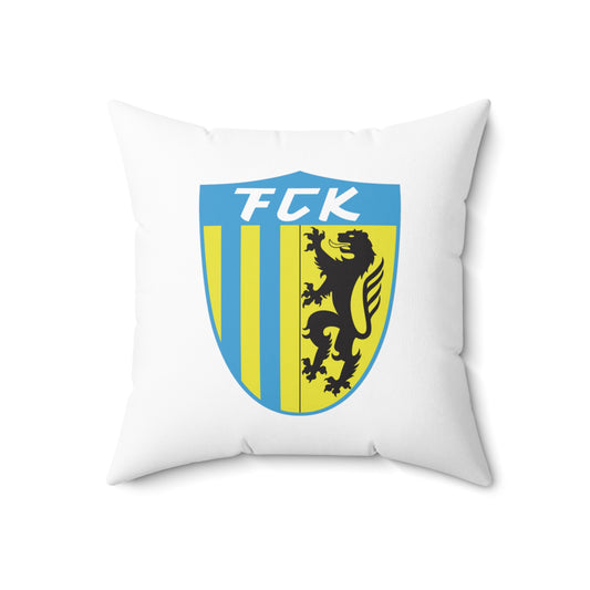 1 FC Karl Marx Stadt (1970's logo) Throw Pillow